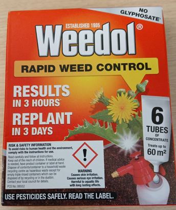 Weedol Rapid Weed Control - 6 Tubs