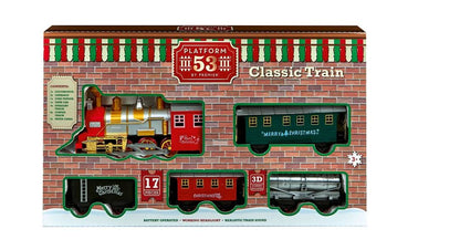 Musical Train Set 17 Piece Battery Operated