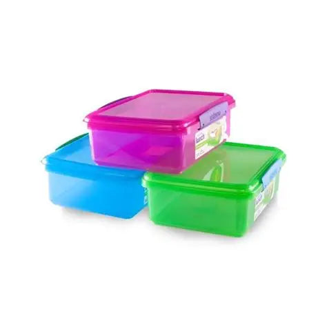 Sistema Lunch Box 2 Litre Klip It - Assorted Colours
