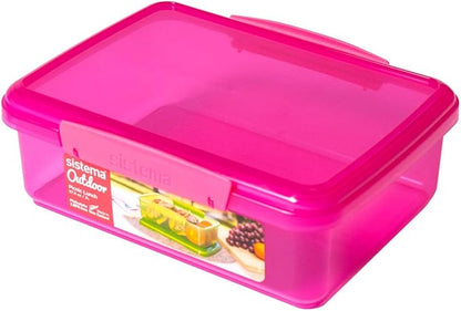 Sistema Lunch Box 2 Litre Klip It - Assorted Colours