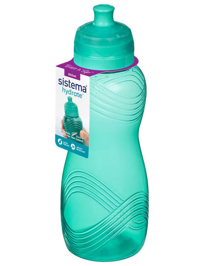 Sistema Twist N Sip 600ml Wave Bottle
