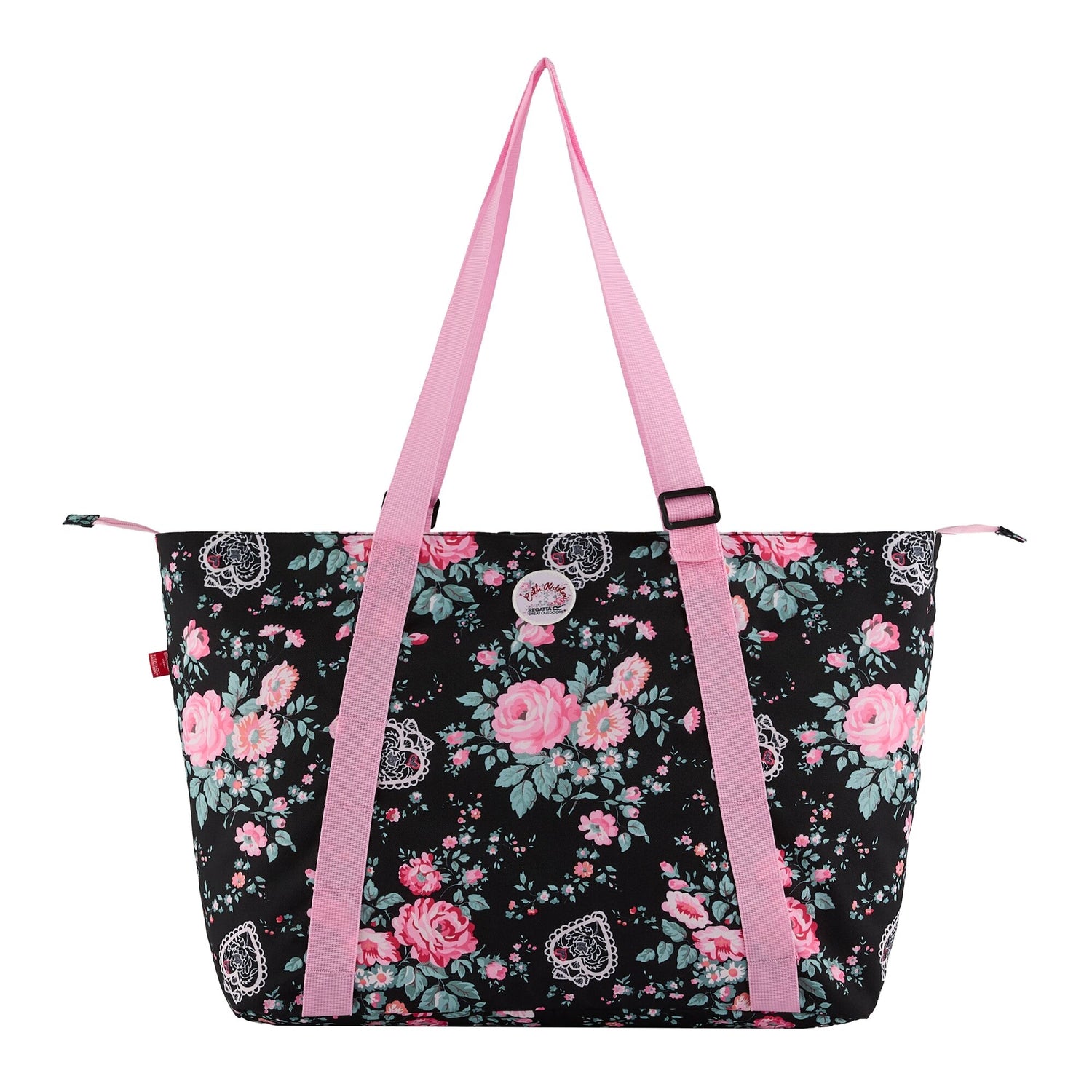 Regatta X Cath Kidston Tote - Black Hackney Rose
