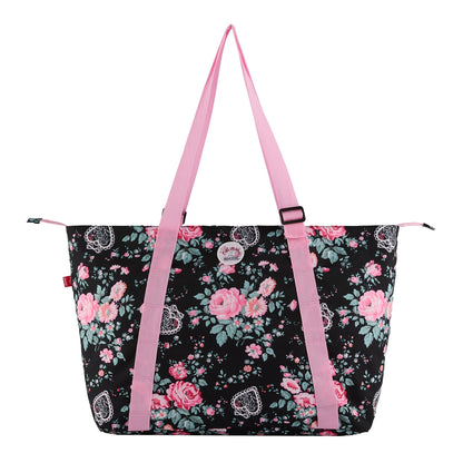 Regatta X Cath Kidston Tote - Black Hackney Rose
