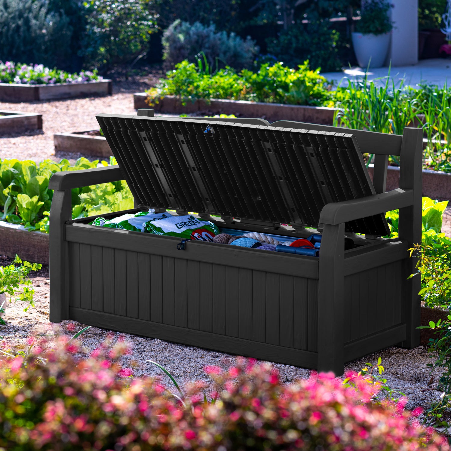 Eden Storage Garden Bench 265L