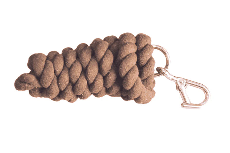 COTTON WALSALL CLIP LEADROPE BROWN