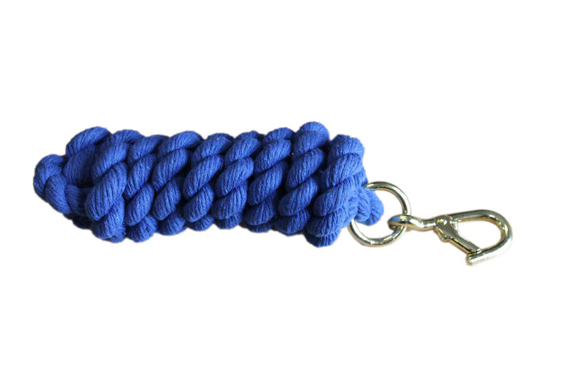 COTTON WALSALL CLIP LEADROPE ROYAL