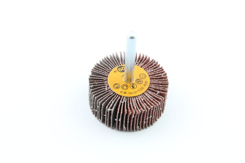 Flap Disc On Shaft For Hand Drill