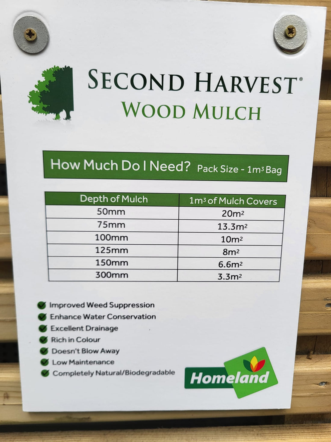 Landscaping Wood Chip Mulch - Bulk Bag