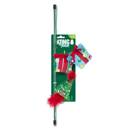 Kong Holiday Teaser Dual End Cat Toy