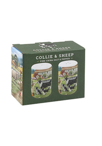 Collie &amp; Sheep Cruet/Salt &amp; Pepper Set