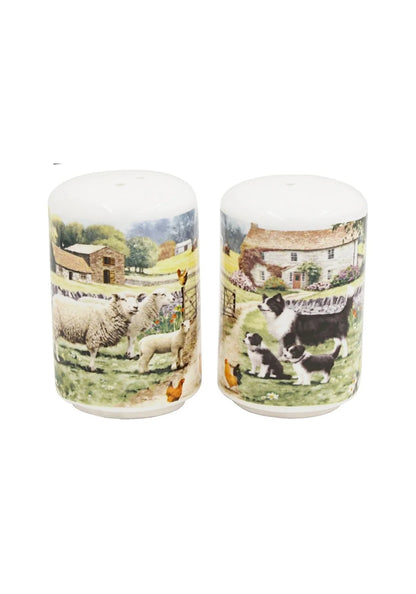 Collie &amp; Sheep Cruet/Salt &amp; Pepper Set