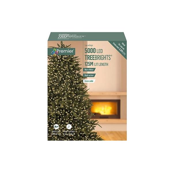 500 LED Treebrights with Timer - Warm White