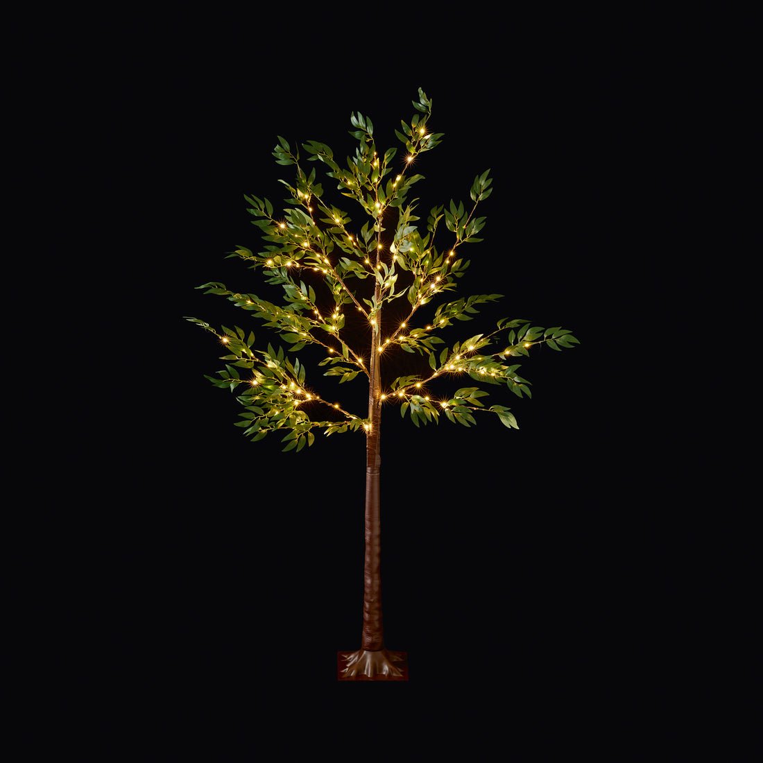 2.1m Green Leaf Tree with 250 Lights