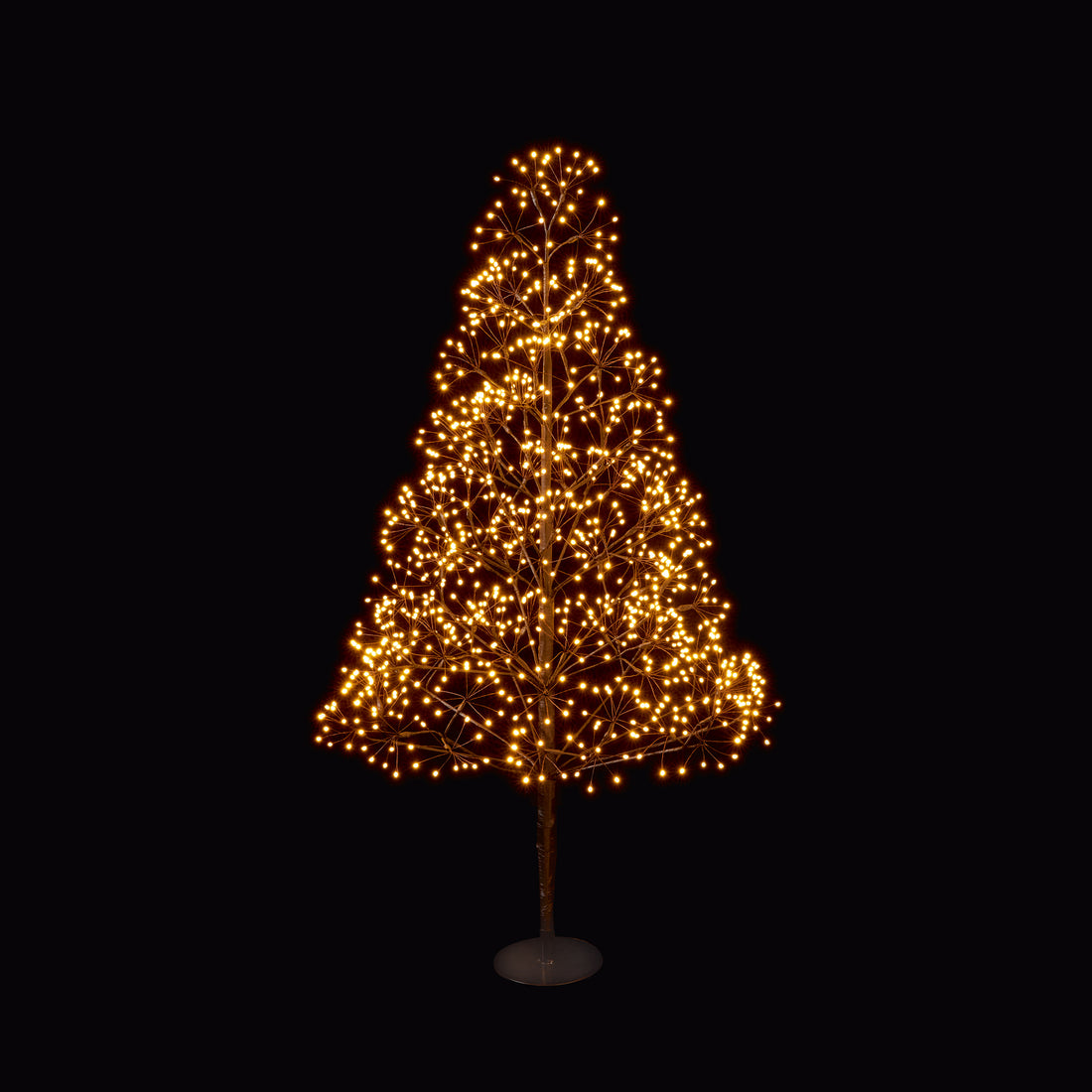 1.25m Black Ultrabright Tree