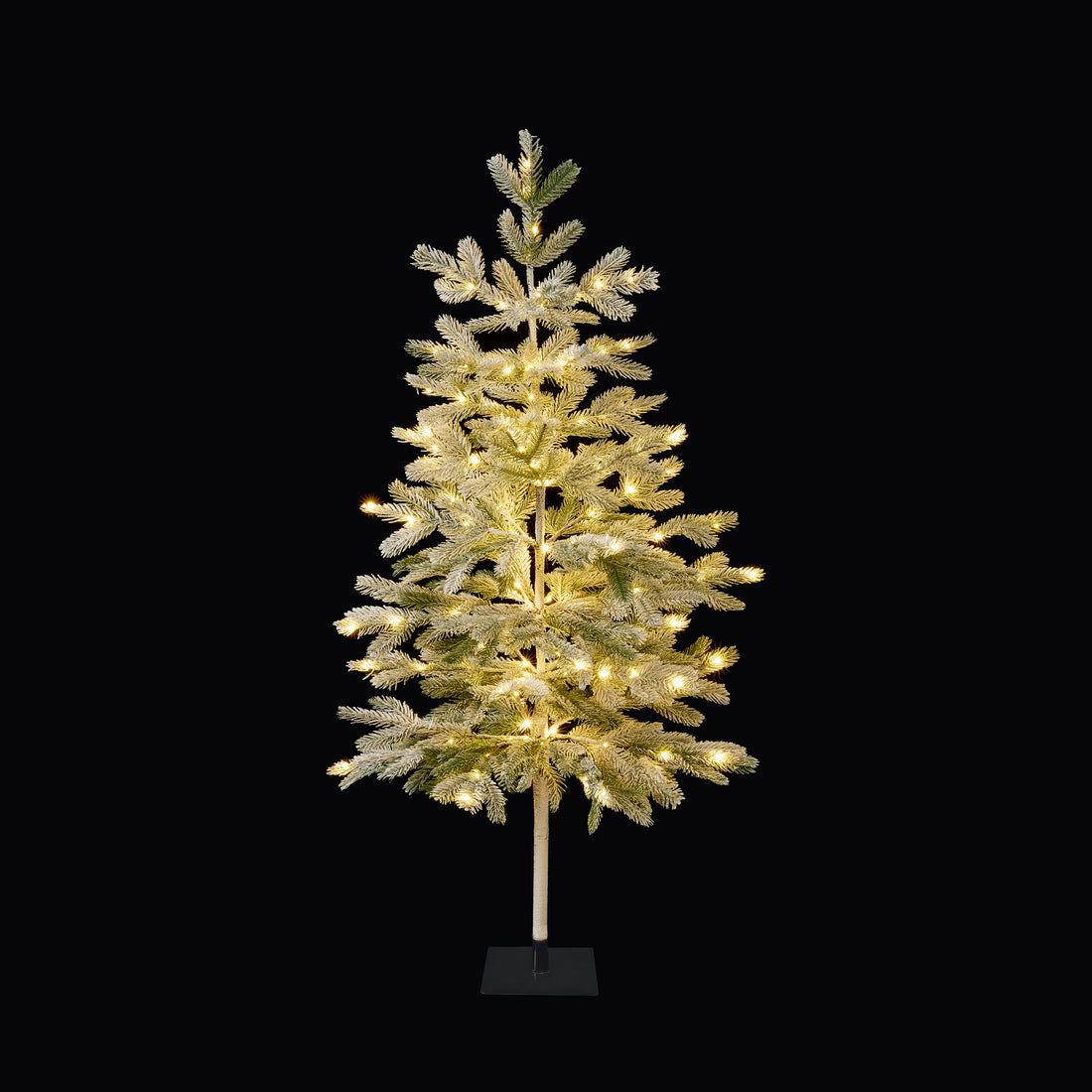 Lit Pine Needle Tree with 150 Warm White LEDs - 1.2m