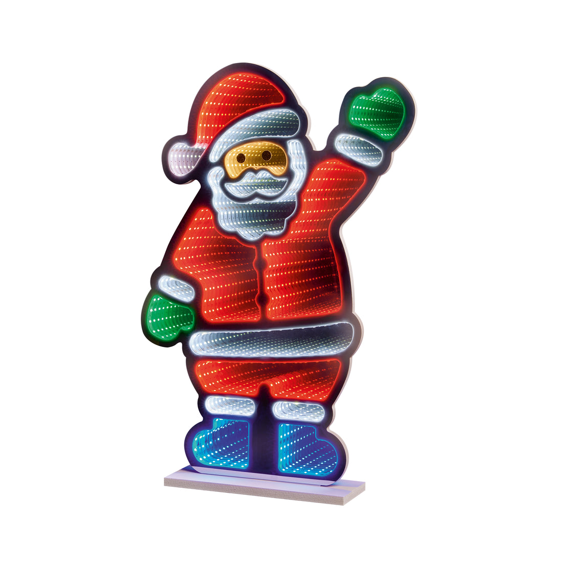 60cm Standing Waving Santa
