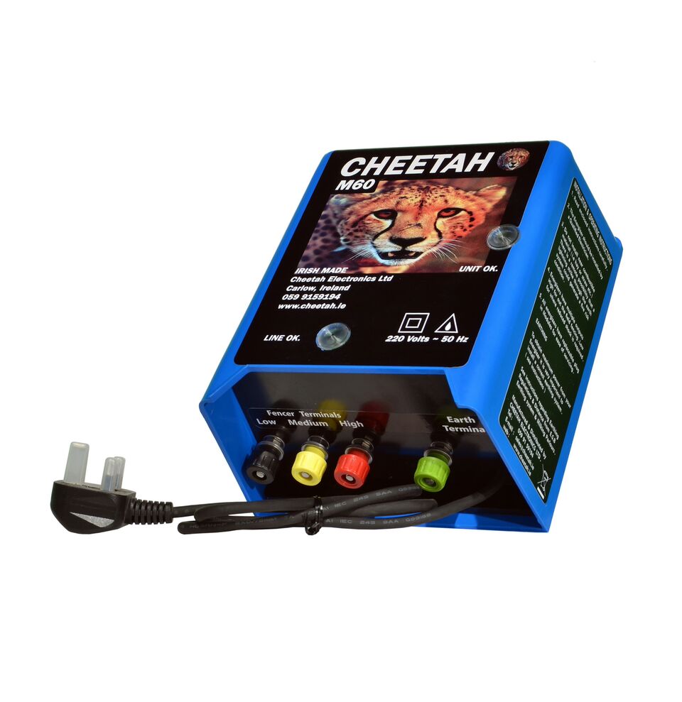 M60 Hi-power Mains Cheetah Fencer