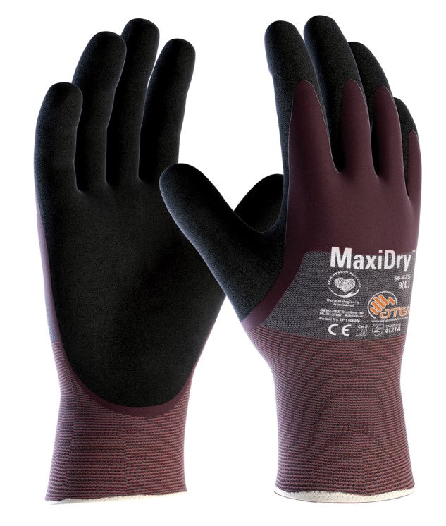 Maxidry 3 4 Coated Work Gloves