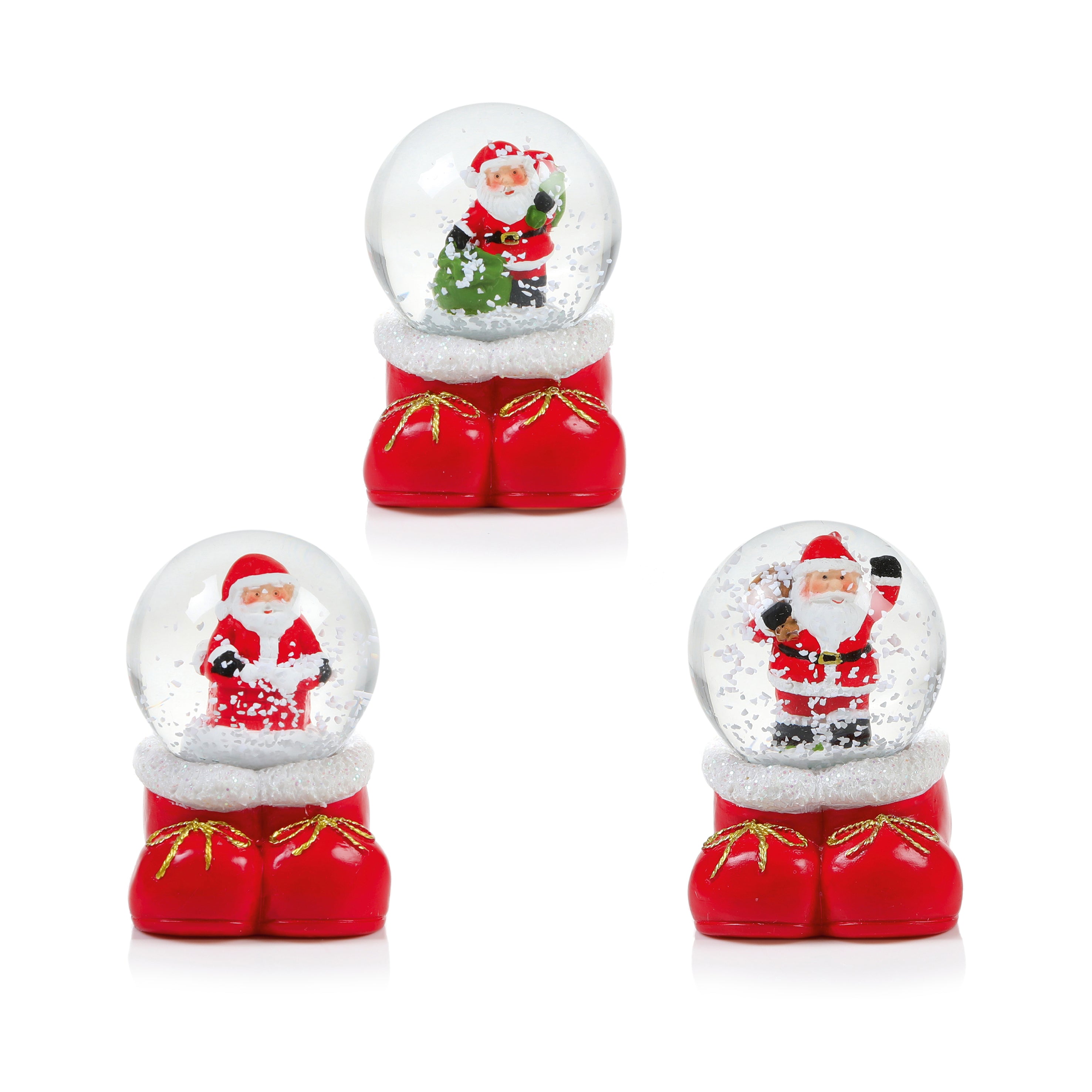 45mm Red Boots Water Globes - Assorted (1pc only)