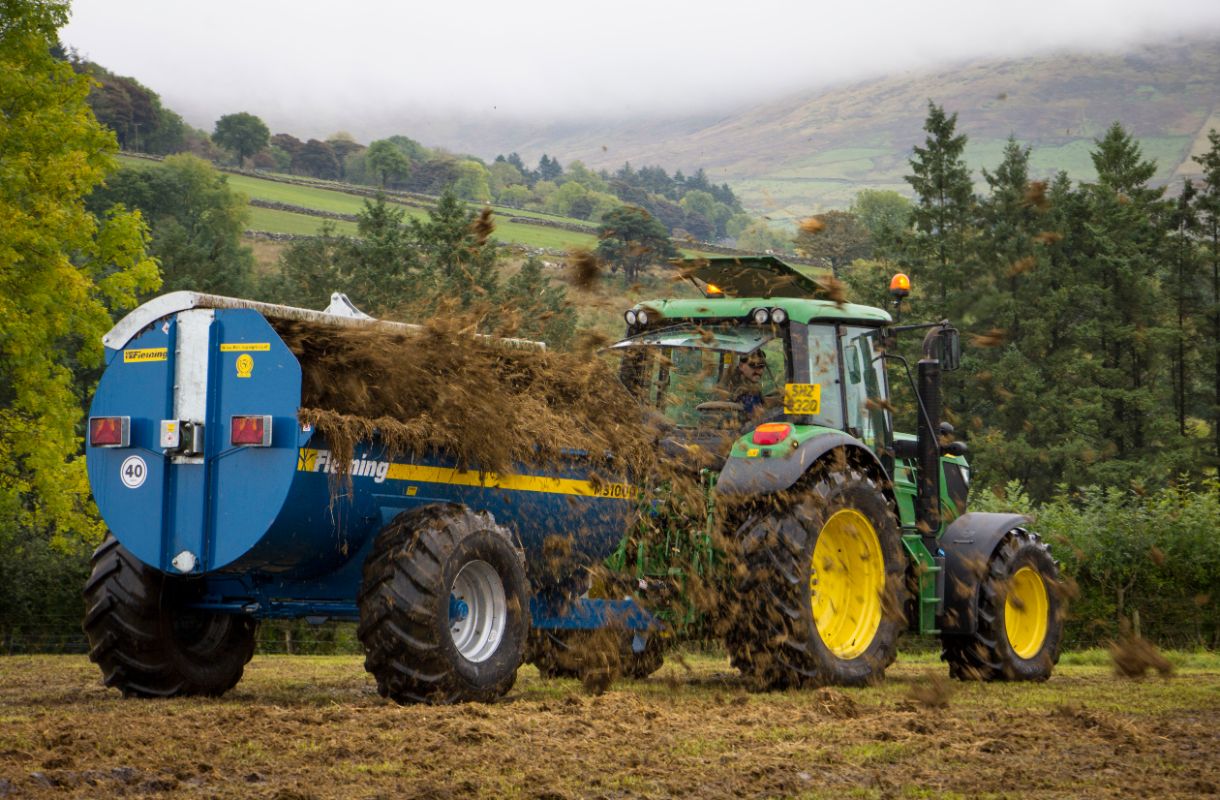 Fleming MS1000 Muck Spreader