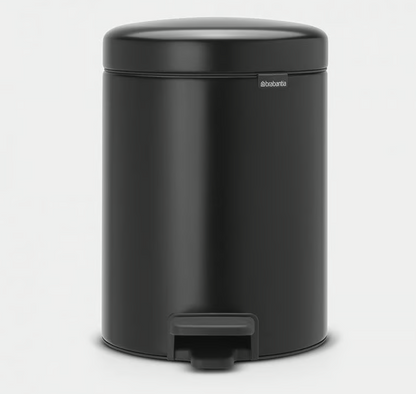 Brabantia New lcon Pedal Bin Matt Black -5L
