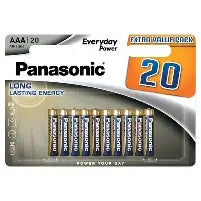 Panasonic Everyday Power AAA 10+10 Free