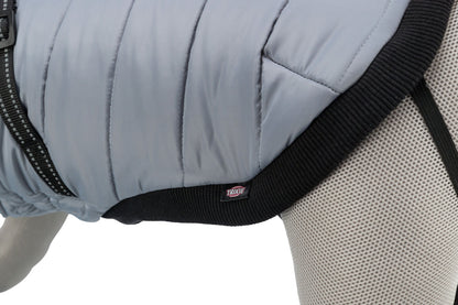 Trixie Pontis Coat with Harness Grey