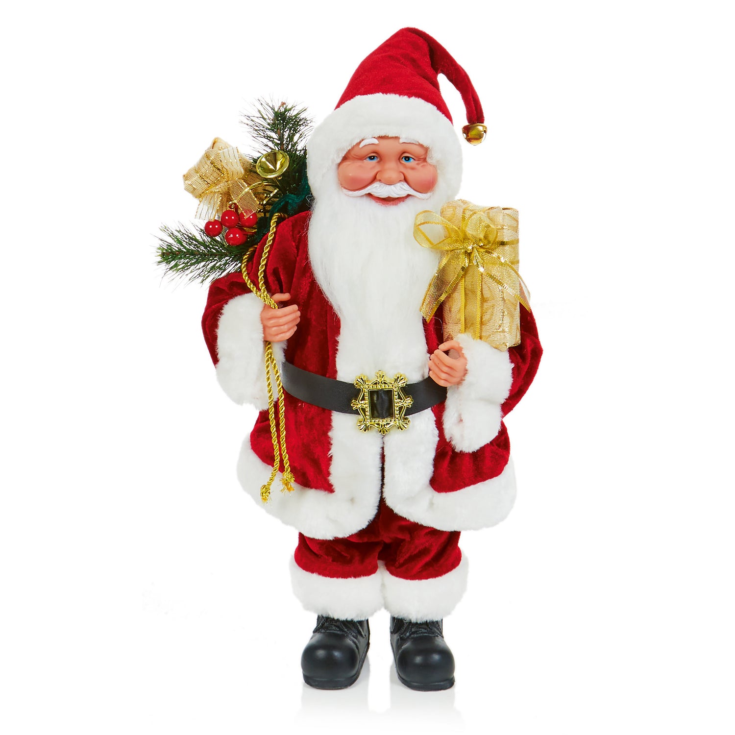 Red Plush Santa - 40cm