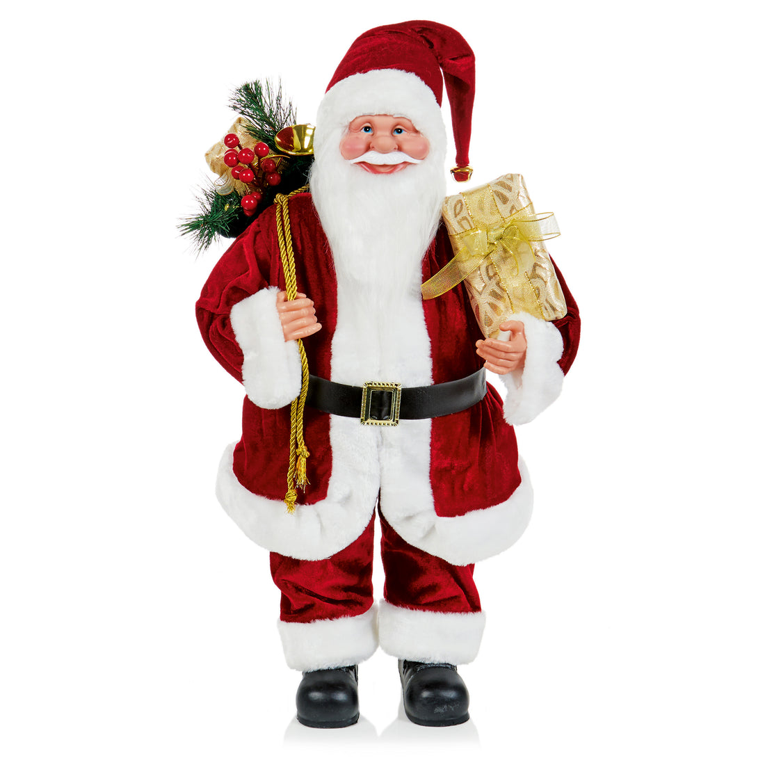 60cm Red Traditional Santa