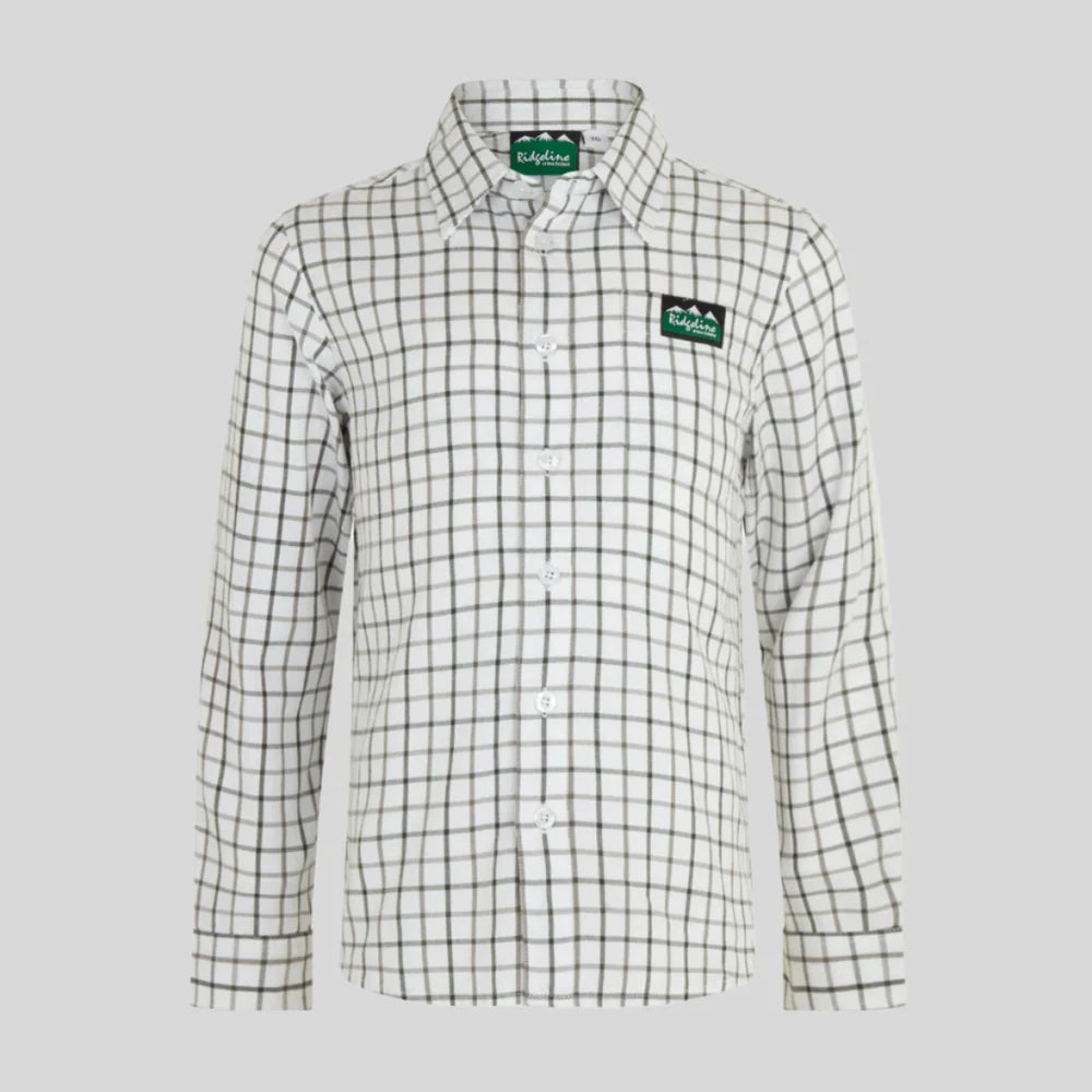 Ridgeline Kids Sedgebrook Shirt - Forest Green/Olive