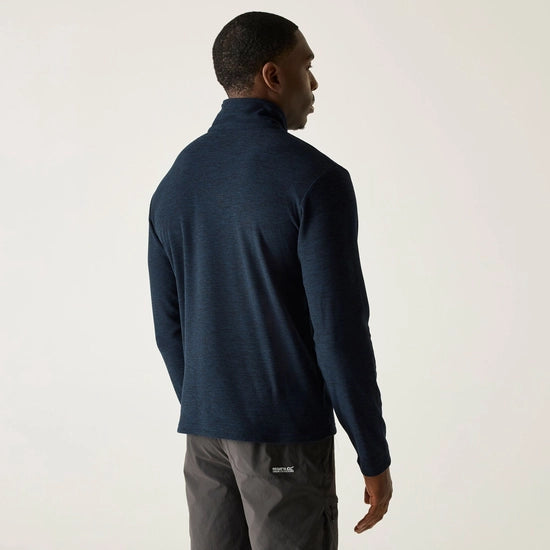 Regatta Thompson Marl Half Zip Fleece - Navy