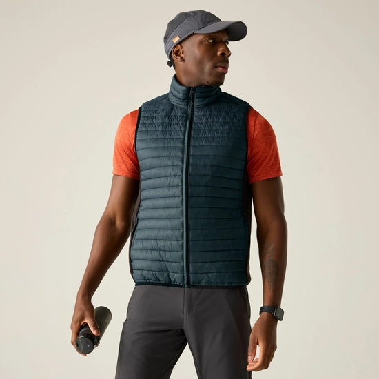Regatta Andreson Hybrid Gilet - Storm Grey Black