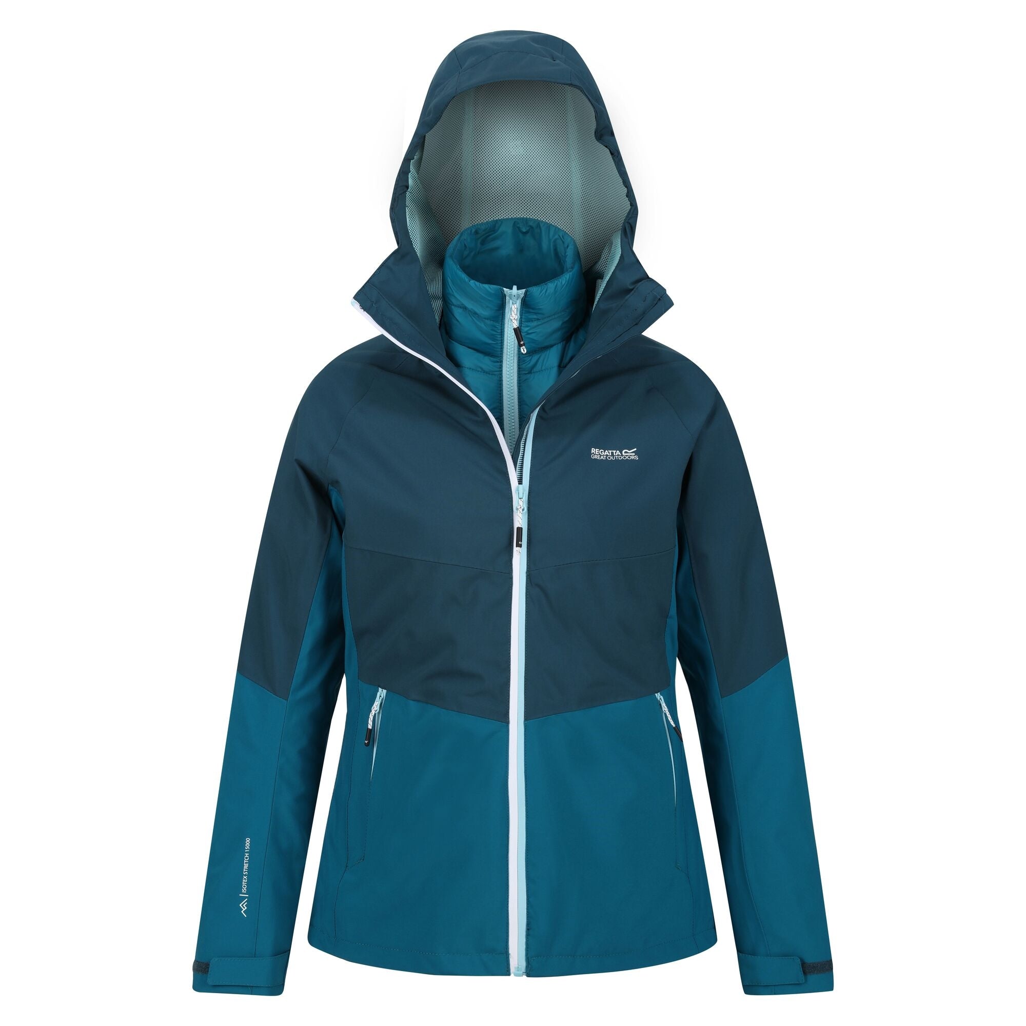 Regatta Women s AW23 Wentwood VIII 2 in 1 Jacket Gulfstream Reflecti homeland ie