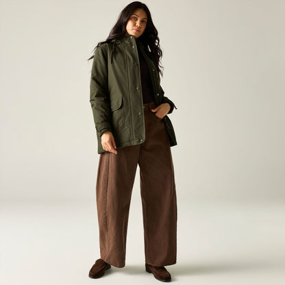 Regatta Orla Kiely Waterproof Insulated Jacket | Brown Shadow