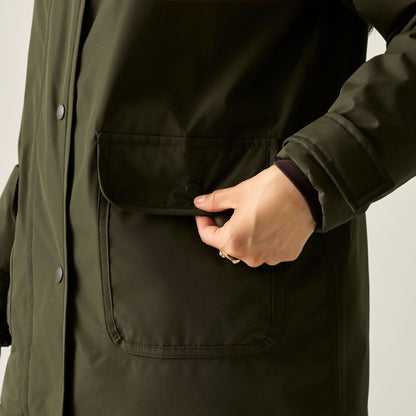 Regatta Orla Kiely Waterproof Insulated Jacket | Brown Shadow