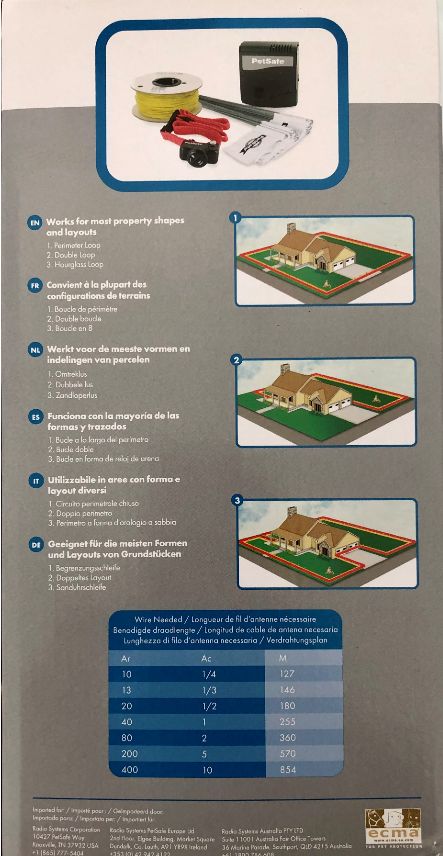 Petsafe Dog Control Perimeter System Large Dog