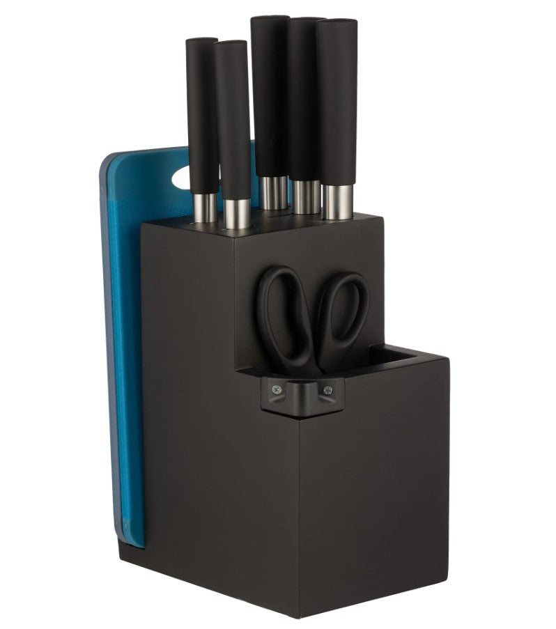 Viners 9 Piece Multi Store Knife Block &amp; Sharpener Set