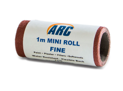 1M Mini Roll Red Aluminium Oxide