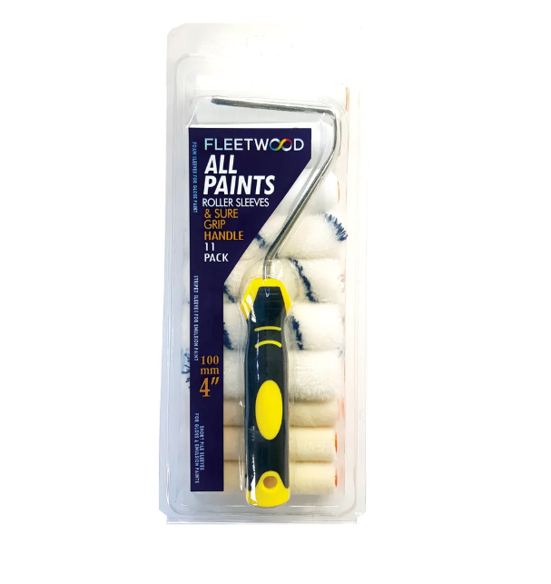 All Paint Roller Set 10 Sleeves 4″