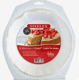 PK50 STEELEX 7&quot; RD LINERS - STEELEX (DUN)