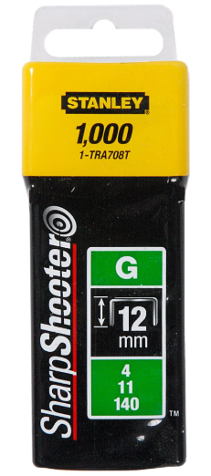 Stanley 12mm Heavy Duty Staple PK (1000)