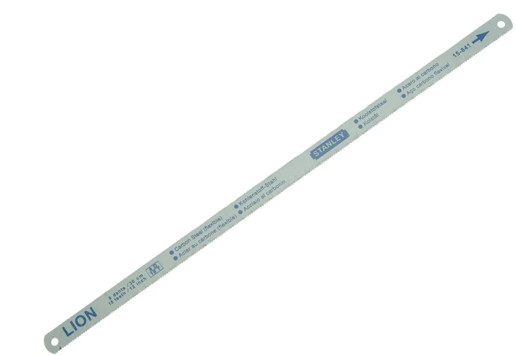 Stanley Lion 300mm Hacksaw Blades (3)