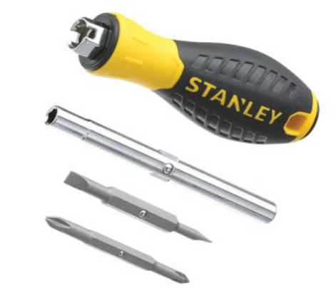 Stanley 6 Way Screwdriver Carded