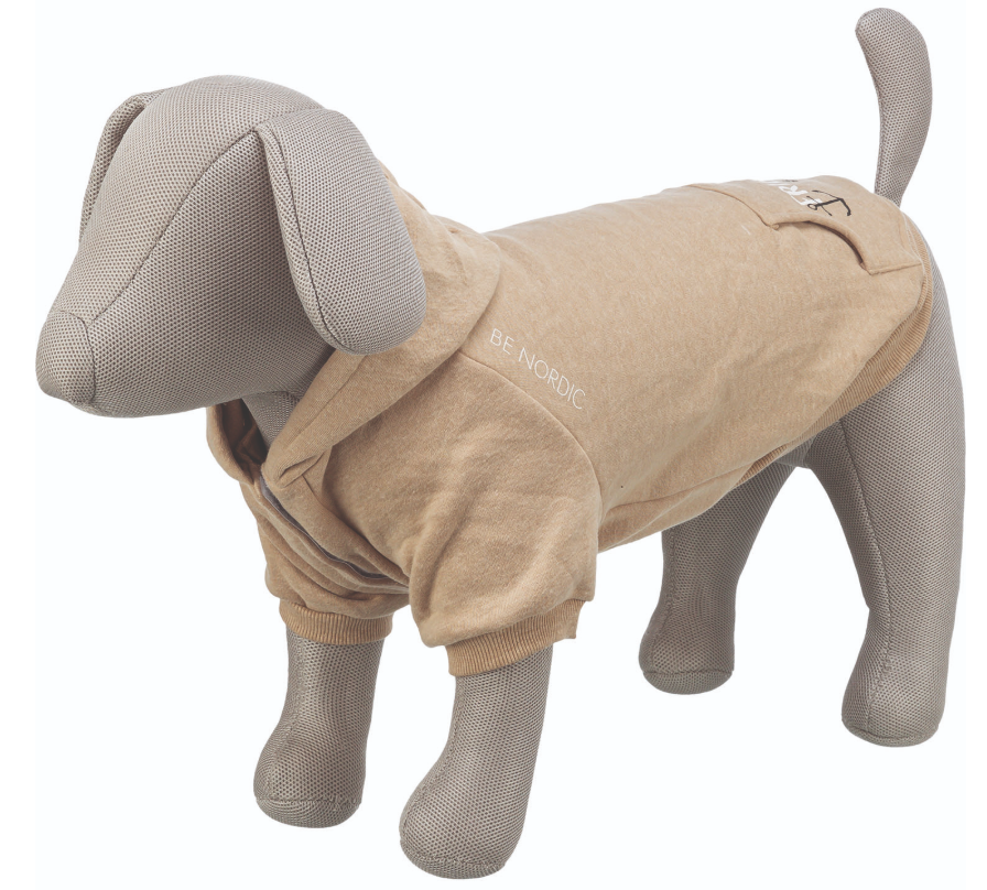 Trixie BE Nordic Flensburg Dog Hoodie Sand
