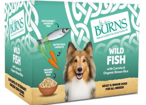 Burns Penlan Wild Fish Dog Wet Food Fish 6x395g