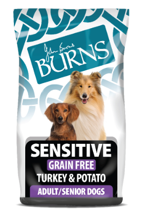 Burns Sensitive Grain Free Turkey and Potato - 12kg