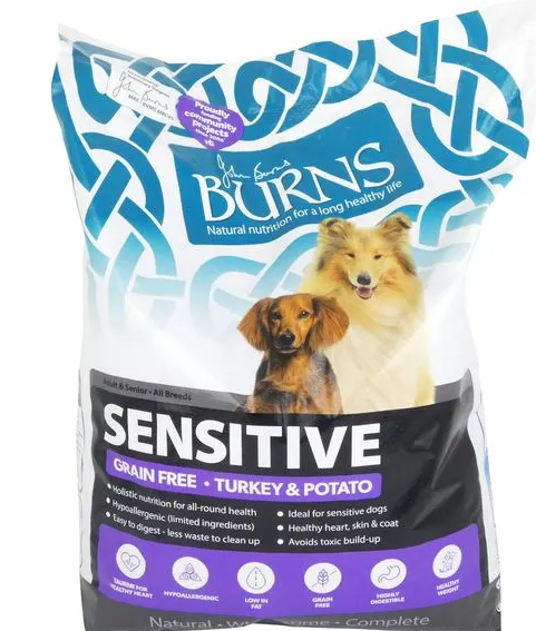 Burns Sensitive Grain Free Turkey and Potato - 6kg