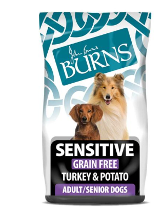 Burns Sensitive Grain Free Turkey and Potato - 2kg