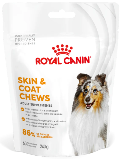 Royal Canin Adult Dog Skin & Coat Chews - 240g