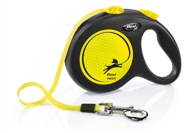 Flexi Neon Tape Large, Yellow 5m (up to 50kg)